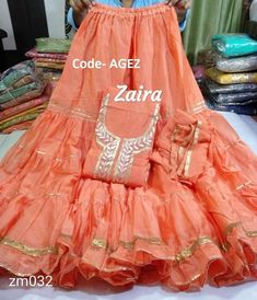 Gharara Designs, Sharara Designs, Ikkat Dresses, Shadi Dresses, Girls Dresses Sewing, Lehnga Dress, Lehenga Blouse Designs, Frock Fashion, Gota Work