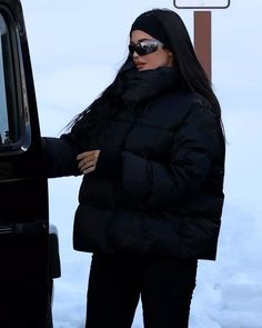 Mode Au Ski, Snow Fits, Ski Trip Outfit, Stile Kylie Jenner, Stile Kendall Jenner, Look Kylie Jenner, Looks Kylie Jenner, Snow Trip, Ski Outfit