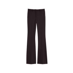 Theory "Demitria" Good Wool pants. Approx. measurements:  35" inseam; 22" leg opening; 10" front rise; 15" back rise, size 8. Mid rise; darts at back. Side slip pockets; back welt pockets. Fitted through straight legs. Full length hem. Hook/zip fly; belt loops. Wool/spandex. Care note:  Do not wash, bleach, or tumble dry. Cool iron if needed. Dry clean with any solvent except trichloroethylene. Imported. Fitted Modern Dress Pants, Formal Stretch High-waisted Work Pants, Sleek Full Length Pants With Welt Pockets, Stretch Wide-leg Formal Pants, Fitted Trousers For Workwear, Fitted Pants With Welt Pockets For Fall, Stretch Wide Leg Full-length Pants With Welt Pockets, Fall Full Length Pants With Minimal Stretch, Workwear Full Length Pants With Concealed Placket