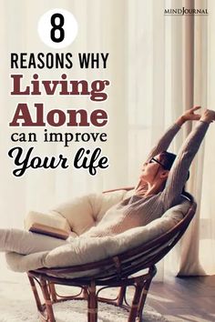 The positive side of living alone is - it gives us space to breathe. Whereas once solitary confinement was given to criminals as a punishment, these days more and more people are actually seeking it out. The question we need to ask now is why? What on earth for? #improvelife #lifestyle How To Stay Alone Happily, 2023 List, Living On Your Own, Ocd Symptoms, Happily Single