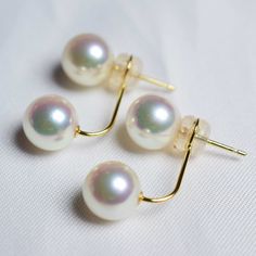 ーーーーーーーーーーーーーーーーーーーーーーー [ Pearl Story ] There are three types of Akoya pearls. (1)Dyed Pearl (2)Controlled Pearl (3)Natural Pearl For example, black pearls and purple pearls sold by Chinese are Mostly Dyed Pearl. They may be cotton pearls. Because it is too cheap. Also, the pearls used by high brands such as MIKIMOTO and TASAKI are controlled pearls. And the rarest and most valuable pearl is this natural pearl. Because these pearls are natural pearls that are not artificially colored. In the Uni Timeless Akoya Pearl White Pearl Earrings, Hypoallergenic Akoya Pearl White Pearl Earrings, Timeless Akoya Pearl White Earrings, Akoya Pearl Earrings With Pearl Charm, Pear-shaped Akoya Pearl Earrings With Pearl Charm, Japan Wedding, Akoya Pearl Earrings, Black Pearls, Purple Pearl