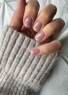 The Best Nail Colors of Fall 2024 | The Everygirl Taupe Nails, Neutral Nail Color, Bridesmaids Nails, Fall Nail Polish, Milky Nails, Fun Nail Colors, September Nails, Fall Manicure, Fall Nail Trends