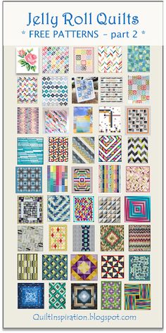 jelly roll quilts free patterns part 2