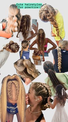 Cow Slippers, Soccer Hair, Sports Hairstyles, Hair Tutorial, Cute Hairstyles, Volleyball, Wrestling