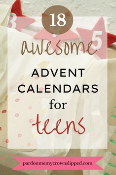 Christmas magic stays alive with these fun Advent calendar ideas. Teens will love the personal touch to these DIY creations just in time for the holidays.