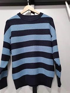 This Striped Knit Loose Fit Long Sleeve Sweater is designed for comfort and style. It features a striped knit design with loose fit, allowing you to move freely while keeping you in style. Made of high-quality materials, this sweater guarantees maximum comfort and durability. Imported52% Acrylic, 28% Nylon, 20% PolyesterPull On ClosureHand Wash Only Brand Size Dress Bust Waist Hip XS 0-2 31-32.5'' 23-24'' 31-34" S 4-6 33-35'' 25-26'' 35-37" M 6-12 35-36'' 27-28'' 38-39" L 12-14 38-40'' 29-31'' 40-42" XL 14-16 40-42'' 33.5-36'' 44-46" 2XL 18-20 42"-44" 37"- 40" 47"-50" Striped Long Sleeve Knit Sweater, Striped Knit Long Sleeve Sweater, Oversized Striped Long Sleeve Sweater, Striped Long Sleeve Ribbed Sweater, Striped Long Sleeve Soft Knit Sweater, Trendy Oversized Striped Sweater, Knit Sweater With Horizontal Stripes For Layering, Casual Striped Knitted Sweater, Trendy Knit Sweater With Horizontal Stripes