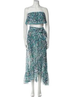 Ramy Brook Two-Piece Skirt SetBlueAnimal PrintRuffle EmbellishmentSash-Tie Closure at FrontFit:Suits and Sets by Ramy Brook typically fit true to size. Ramy Brook Skirt, Ramy Brook, Two Piece Skirt, Skirt Set, Print Patterns, Animal Print, Two Piece, Skirt, Clothes For Women