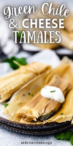 Vegetarian tamales on a plate. Gluten Free Tamales, Tamales Recipe Cheese Green Chilis, Tamale Christmas Dinner, Chicken And Cheese Tamales, Green Chile Cheese Tamales, Jalapeno Cheese Tamales Recipe, Cheese Tamales Green Chili, Vegetarian Tamales Recipe, Green Chili Tamales Recipes