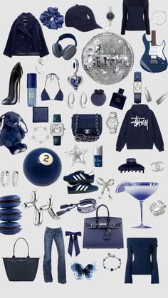 navy + silver = 😘 #navy #silver #itgirl #wishlist Navy Outfit Ideas, Navy Blue Aesthetic, Navy Outfits, Wishlist Ideas, Blue Aesthetic, Vision Board, Cute Outfits, Navy Blue, Blue And White