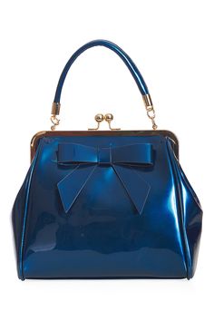 Fusing modern flair and timeless style, the American Vintage Handbag will be the envy of your friends when draped across your arm with an iconic outfit. 32*25*11 Dark Blue Accessories, Vintage Handbag, Bow Decor, Frame Bag, Apparel Brand, Bag Ideas, Classic Bags, Pretty Bags, Large Bow