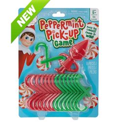 the elf in the hat peppermint pick up game