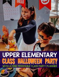 Classroom Halloween Party Upper Elementary, Halloween Class Party 3rd Grade, Halloween Party Third Grade, Fourth Grade Fall Party Ideas, Halloween Class Party 4th Grade, 3rd Grade Classroom Halloween Party, Fourth Grade Halloween Party, Halloween Crafts For Upper Elementary, Class Fall Party Ideas