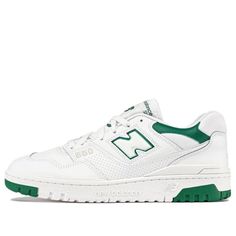 New Balance 550 'White Green Cream' BB550SWB New Balance 550 White, New Balances, Harrods London, Sneakers Noir, Adidas Samba Og, Nike Dunk High, Air Jordan 3, Jordan 13, Jordan 5