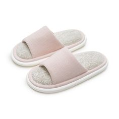 Japanese Natural Linen Cotton Home Slippers – Home Lab X Comfortable Round Toe Slides For Indoor Use, Comfortable Indoor Slides With Round Toe, Comfortable Indoor Sandals With Round Toe, Indoor Summer Slide Slippers, Summer Sandals With Round Toe, Comfortable Indoor Open Toe Slippers, Comfortable Open Toe Indoor Slippers, Comfortable Indoor Sandals For Summer, Beige Non-slip Flat Slippers