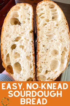 an easy no knead sourdough bread recipe