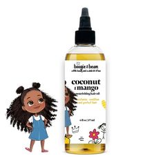 Free from toxic ingredients with a blend of natural oils like coconut and sweet almond to moisturize and nourish dry hair. Our products are made without harsh ingredients such as sulfates, mineral oil, parabens, phthalates, and paraffins. Use to oil hair and scalp. Great with braids, curls, locs and natural hair. Try all Boogie and Bean Kidcare products including kids hair gel, kids hair ties, kids hair oil, kids hair grease, kids loc products, kids hair clips and more. Size: 4 fl oz. Loc Products, Moisturizing Hair Oil, Hair Grease, Natural Hair Oil, Braids Curls, Grease Hairstyles, Kids Hair Clips, Toddler Hairstyles, Violet Hair