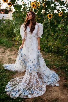 Meadow Robe RTS Ready to Ship BOHO Dress Sheer - Etsy Meadow Wedding, Adult Dress, Long Slip, Flutter Dress, Elopement Ceremony, Dress Rental, Dress Home, Shower Decor, Maternity Dress