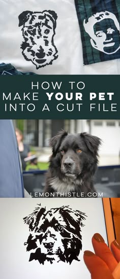 how to make your pet into a cut file