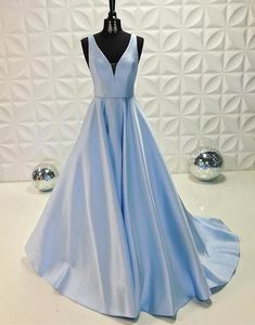 1,Customized service and Rush order are available. Our email address:fashionpromdress@outlook.com This dress could be custom made, there are no extra cost to do custom size and color. 2. Size: standard size or custom size, if dress is custom made, we need to size as following bust______ cm/inch waist______cm/inch hip:_______cm/inch Height with Shoes :_______cm/inch ( height is from your top head to your toe,without shoes) Height without Shoes :_______cm/inch 3. Shipping time : rush order within Formal Dresses Light Blue, Light Blue Prom, Grad Dresses Long, Light Blue Prom Dress, Blue Prom Dress, Senior Prom Dresses, Simple Prom Dress, Custom Prom Dress, V Neck Prom Dresses