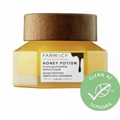 Farmacy Honey Potion Renewing Antioxidant Hydration Mask Full Size: 1.7 Oz Brand New W/Out Box And With/Out Metal Spatula Retail Price: $38 What It Is: An Intensely Hydrating, Warming Honey Face Mask Infused With Antioxidants For A Glowing Complexion And Skin That’s Plump With Hydration. Skin Type: Normal, Dry, Combination, And Oily Skincare Concerns: Dryness, Dullness And Uneven Texture, And Loss Of Firmness And Elasticity Formulation: Mask Open To Offers Farmacy Skincare, At Home Facial, Home Facial, Honey Face Mask, Diy Beauty Treatments, Hydrating Face Mask, Honey Face, Diy Facial, Oily Skin Care