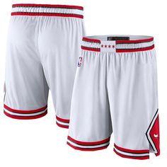 PRICES MAY VARY. Officially licensed by the NBA Decorated in team colors and logos Elastic waistband for a secure fit Moisture-wicking performance fabric to keep you cool and dry on and off the court Side pockets They'll be the talk of the Chicago Bulls game day when they show up in these awesome Swingman shorts. They feature crisp team graphics and an elastic waistband for the perfect fit. These shorts are perfect for a day spent cheering on the Bulls or heating up on the court. Small Item Storage, Game Time, Performance Fabric, Chicago Bulls, 4 20, Team Colors, Game Day, Short Outfits, Moisture Wicking