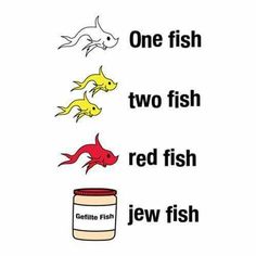 one fish two fish red fish jew fish