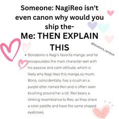 someone naigreo isn't even canon why would you ship the me then explain this