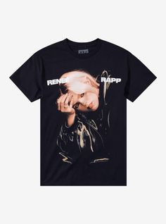 <div>Couldn't make it to the merch line during Reneé Rapp's Snow Hard Feelings tour? Grab this tee and make it seem like you did! It shows a large portrait of the artist on the front and the name of the tour on the back.<div><div><ul><li>100% cotton<li><li>Wash cold; dry low<li><li>Imported<li><li>Listed in men'sunisex sizes<br><li><ul><div><div><br><div> Renee Rapp Merch, Renee Rapp, Music Tees, Tour T Shirts, Mens Graphic Tee, Hot Topic, Mockup, Like You