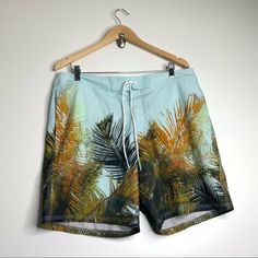 American Eagle Boardshort / At The Knee. Size Large. Blue-Green. (Nwt) Athleisure Work, Athleisure Shorts, Jogging Shorts, American Eagle Shorts, Mens Boardshorts, Blue Camo, American Eagle Men, Fleece Shorts, Training Shorts