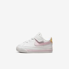 The Nike Court Legacy serves up classic tennis style for kiddos. They're durable and comfy with heritage stitching and a retro Swoosh. When your lil’ one puts these on—it’s game, set, match. Eden Girl, Nike Court Legacy, Game Set Match, Plush Chair, Kids Footwear, Tennis Style, Toddler Nikes, Toddler Girl Shoes