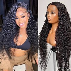 PRICES MAY VARY. 【Human Hair Wigs Material】13x6 HD Transparent Lace Front Wigs for Black Women, 180% Density Water Wave Wig, Full And Thick. 100% Unprocessed Brazilian Virgin Human Hair. Soft and Natural, Healthy and Vibrant, Comfortable Against Skin 【13x6 Lace Front Wigs Human Hair】HD Transparent Lace Front Human Hair Wigs. Match All Skin Tones, Invisible, Breathable & Comfortable. 10A Grade Brazilian Virgin Human Hair, Wigs Can Be Dyed, Bleached, Premed, and Restyled As You Like 【13x6 HD Trans Straight Hair Highlights, Brazilian Lace Front Wigs, Curly Lace Frontal, Hair Water, Straight Weave Hairstyles, Lace Front Wigs Human Hair, Curly Lace Front Wigs, Wigs Human Hair, Colored Wigs