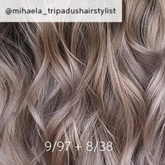 Dark Ash Blonde Hair Color, Ash Blonde Hair With Highlights, Wella Formulas, Dark Ash Blonde Hair, Toner For Blonde Hair, Blonde Toner, Soft Balayage, Wella Hair Color, Ash Brown Hair Color