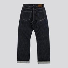 Crafted from 23oz heavyweight selvedge denim, our 2023 Autumn Collection's Back Cinch Selvedge Jeans are the epitome of chic summer vogue. Enjoy a mid-waist fit, stylish zipper and button closure, and a unique back cinch design, all crafted from the finest quality materials. Be the envy of your friends with this timelessly cool denim ensemble!Distinctive Features: Raw, Straight 23oz Selvedge: Enjoy the perfect shape and stylish look of raw, straight selvedge denim with a 23oz heavyweight fabric Summer Vogue, Cinch Jeans, Cool Denim, Blue Crafts, Selvedge Denim, 2023 Autumn, Dark Blue Color, Mid Rise, Dark Blue