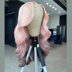 Lux Hair, Hair Light, Hair Tape, Barbie Hair, Pink Wig, Pretty Hair Color, Raw Hair, Peruvian Hair, Front Lace Wigs Human Hair