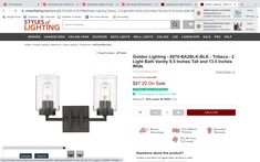 the light fixture is on sale for $ 20