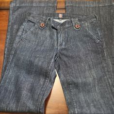 Anlo, Vintage Jeans, Dark Wash, Flare, Size 26, New Without Tags.