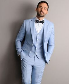 "This is a Classic 3 Piece Suit by Golden Attire crafted from high quality fabric and imported materials. Our products are handcrafted by experienced tailors who make sure the that the stitching is precise, lining is proper and the overall product is sturdy enough to not go out of shape for more than a few years. Also all our products have extra margins in their length, sleeves, sides so it's easily alterable if your size changes after some time. To see more available colors and designs in this collection, Check out the 'Classic Two Piece Suits' Section. *This is a 3 piece set of a jacket and a trouser. *We also offer customization so we can provide you an even better fit if you massage us your measurements (in inches) of Chest, Stomach, Waist, Hip, Shoulder and Actual Height after orderin Blue Tuxedo Blazer For Ceremonies, Blue Tuxedo Style Blazer For Ceremonies, Blue Double Breasted Tuxedo For Wedding, Blue Tuxedo Style Three-piece Suit For Wedding, Blue Tuxedo Blazer For Wedding, Tailored Blue Suit For Ceremony, Classic Blue Suit For Ceremonies, Blue Double Breasted Suit With Notch Lapel For Wedding, Blue Double Breasted Notch Lapel Suit For Wedding