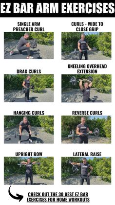 EZ BAR 
EZ BAR WORKOUT 
HOME WORKOUT 
MUSCLE BUILDING Workouts With The Bar, Bar Exercises Workout, Pizza Servers Exercise, Bar Workout At Home, Straight Bar Workout, Curl Bar Workout Women, Bar Bell Workout, Bar Exercises At Home