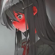 Ddlc Yuri, Yuri Icon, Dreamcore Weirdcore, Horror Game, Cute Anime Character