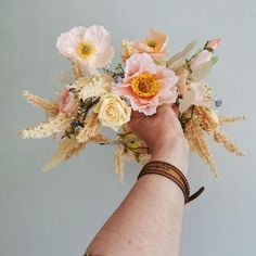 Wildflowers wedding crown Boho bridal crown oversized Pampass grass head wreath Poppy solstice halo Flower art prop Performance crown rustic Size is adjustable. Each headpiece is handmade and can slightly vary in colour and shape but the whole style and visual image/impression is kept to original photograph sample.  Through the shipment the arrangement can get compressed mildly, but it is never a problem just expand it a little bit acting carefully and let just sit for some while.  Some unique O Wildflowers Wedding, Head Wreath, Bridal Flower Crown, Bohemian Bridal, Wildflower Wedding, Boho Bridal, Bridal Crown, Wedding Crown, Wedding Florals