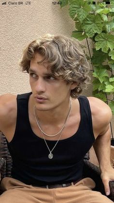 Top 50 Medium-Length Hairstyles for Men: Featuring Galleries and Videos | 50 of the Best Medium Hairstyles for Men (Gallery + Videos Included) Men Short Hair Curly, Mens Shaggy Haircut Wavy, Men's Wavy Haircut, Wavy Hair Flow Men, Mens Short Wavy Hair, Long Wavy Haircuts Men, Mens Wavy Haircuts Medium, Guys Haircuts Curly, Man Wavy Haircut