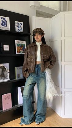 Celebrity Casual Outfits, Street Outfits, Simple Fits, Baguio, Street Outfit, Brown Jacket, Fashion Fits, Smart Casual, New Outfits