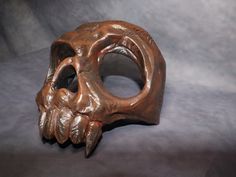 "3D Printed/Hand Painted Vampire Skull Mask 3D printed skull mask is hand painted and no 2 will be exactly alike, made specially for you. Perfect for cosplay, Halloween, or special event. It is a lightweight mask but strong and good quality. The design is made so you can communicate with no problem. Occasions: Halloween | Cosplay | Ball | Carnival | Party | Gift | Costume Party | Festival | and pranks :\") Description : Size: 6 x 6 inches - average mask size, fits most. If you require a smaller Skull Masks And Prosthetics For Cosplay Events, Halloween Masquerade Skull Mask And Prosthetics, Fantasy Skull Mask For Halloween, Horror Skull Mask For Cosplay, Horror Skull Masks And Prosthetics For Halloween, Gothic Skull Masks And Prosthetics For Cosplay, Gothic Skull Mask For Fantasy Events, Gothic Skull Mask And Prosthetics For Costume, Gothic Skull Mask For Costume