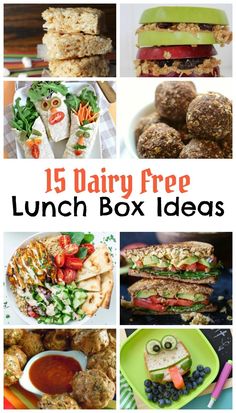 15 dairy free lunch box ideas