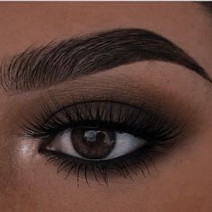 Black Makeup Ideas, Prom Smokey Eye, Hoco Makeup Ideas, Emo Eye Makeup, Makeup Yeux, Deep Set Eyes Makeup, Black Eye Shadow, Eye Makeup Pink, Monolid Eye Makeup