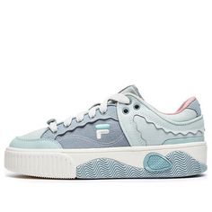 (WMNS) FILA FUSION Stack Skate Shoes 'Sky Blue' T12W232201FPQ Sneakers 2024, Womens Summer Shoes, Air Jordan 3, Air Jordan 11, Air Jordans Retro, Jordan 3, Stylish Sneakers, Skate Shoes, Sneaker Head