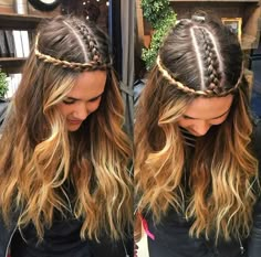 French Braid Hairstyles, Pinterest Hair, Box Braids Hairstyles, Braid Styles, Kids Hairstyles, Hair Hacks, Hair Trends, Easy Hairstyles