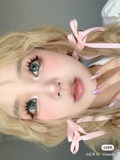 Makeup Layout, Funky Makeup, Doll Makeup, Love Makeup, Makeup Inspiration, Baby Dolls, Makeup Looks, Follow Me, Human