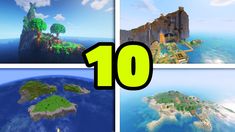 the top ten islands in minecraft