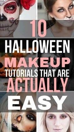 Black And White Contour Makeup, Easy Rave Halloween Costumes, Ghoul Face Paint, Zombie Bride Makeup Tutorial, Halloween Makeup How To, Simple Kids Halloween Makeup, Halloween Makeup Looks For Beginners, How To Halloween Makeup, Easy Monster Makeup